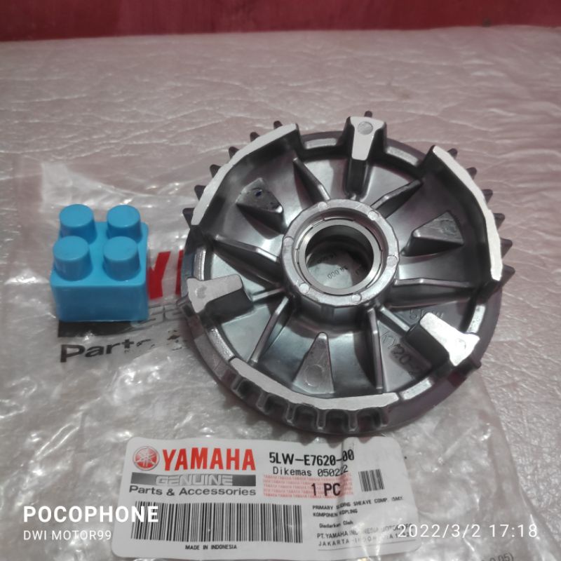 PULLY DEPAN RUMAH ROLLER MIO SPORTY SMILE NOUVO Z LELE ORIGINAL YAMAHA