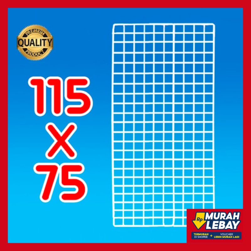 [COD} Kawat Ram 115 x 75 Cm Ram Dinding Untuk Pajangan Display Aksesoris Asesoris HP Murah
