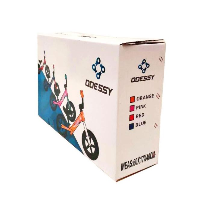 Balance Bike Push Bike Odessy Alloy Bonus Helm Dan Decker Terlaris R10