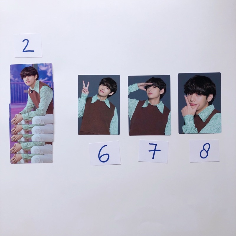 BTS - SOWOOZOO MINI PHOTOCARD (V / JUNGKOOK / JIMIN)