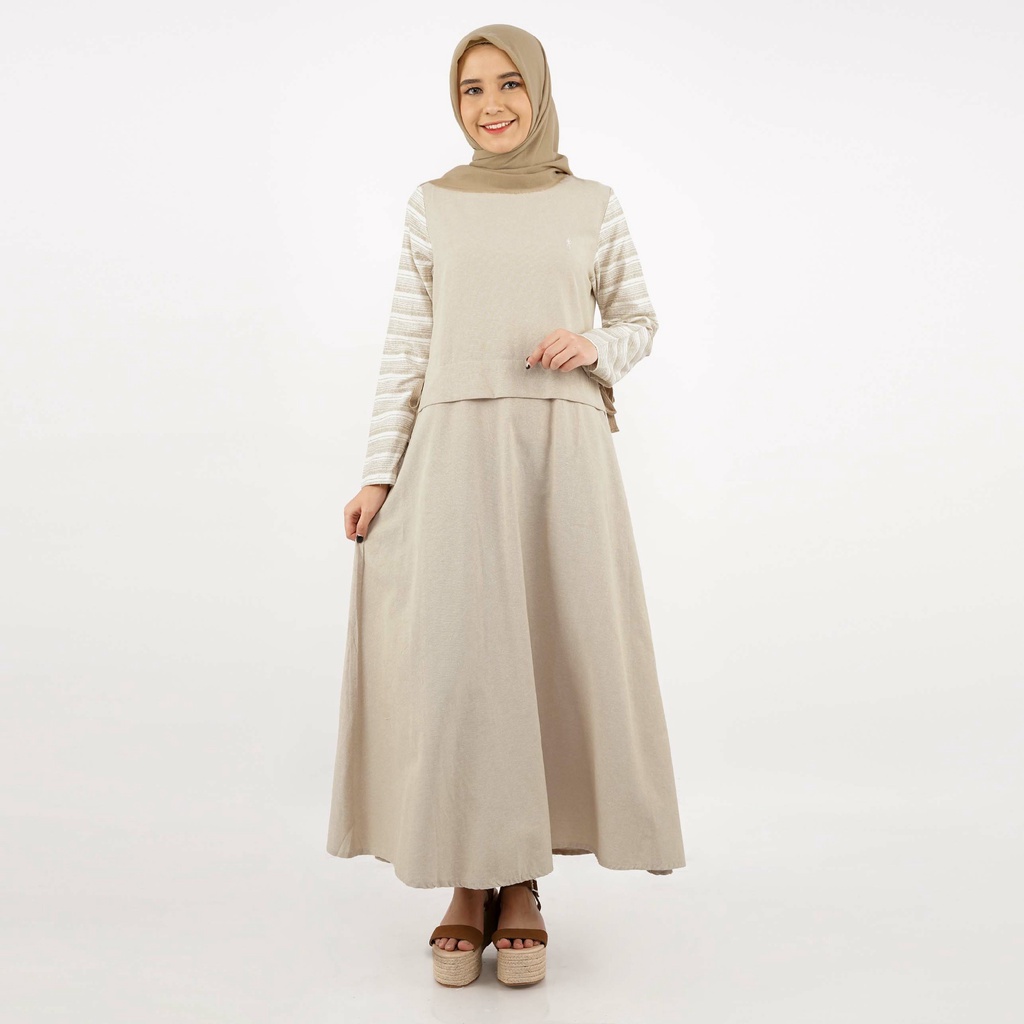Baju Muslim Gamis Wanita Cressida - LLGAL.CB796A DAILYDOTS