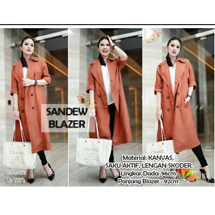 SANDEW BLAZER BATA