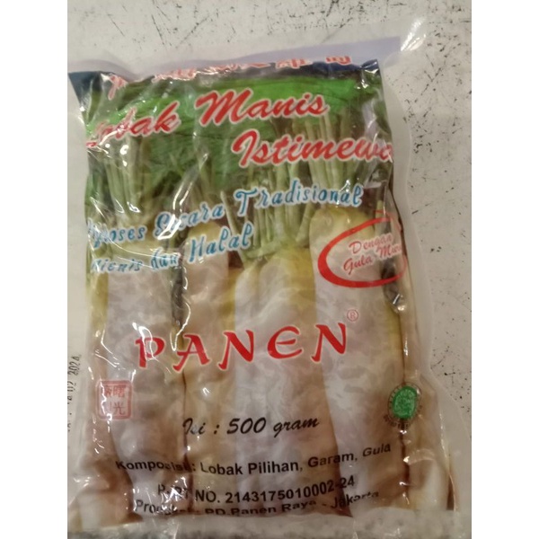 

PANEN lobak manis istimewa 250/500 gram