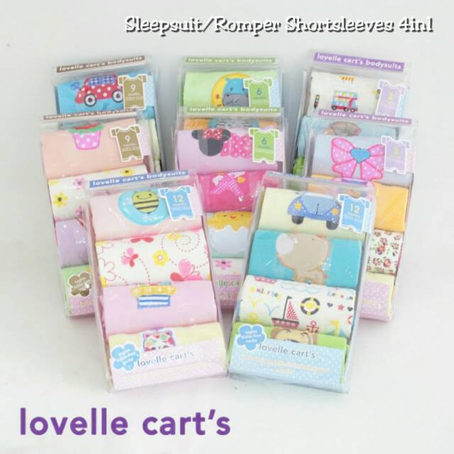 ROMPER Bayi Lovelle carts 4in1 NEW TERMURAH