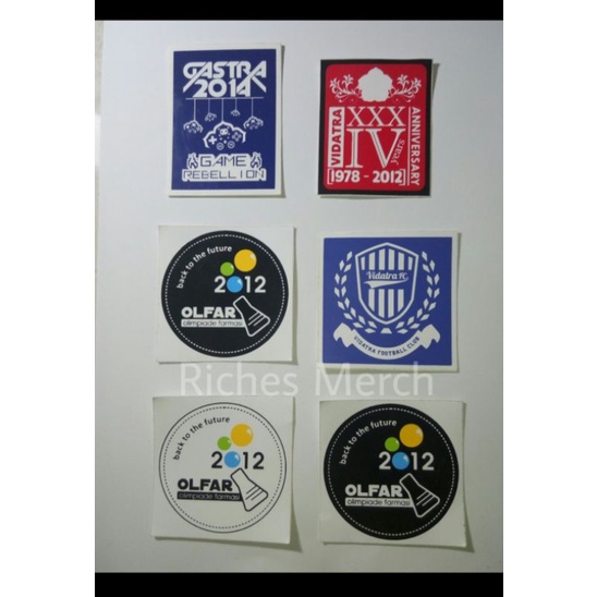 

Stiker Sablon Custom