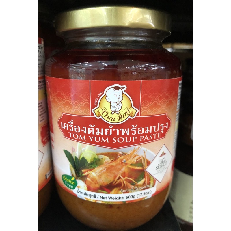 

Thai Boy Tom Yum Soup Paste 500g