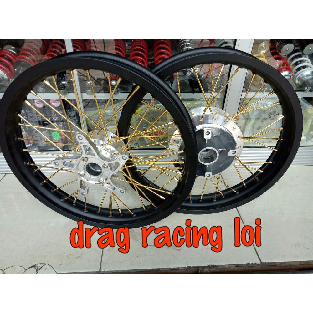 velg jari jari tromol ring 17 sepaket motor CB NEW R 150.  cod 44