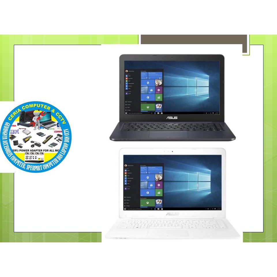 LAPTOP LEPTOP BARU ASUS E402YA AMD E2-7015U RAM 4GB HARDISK 1TB  14" HD  UMA  Windows 10 BAGUS MURAH