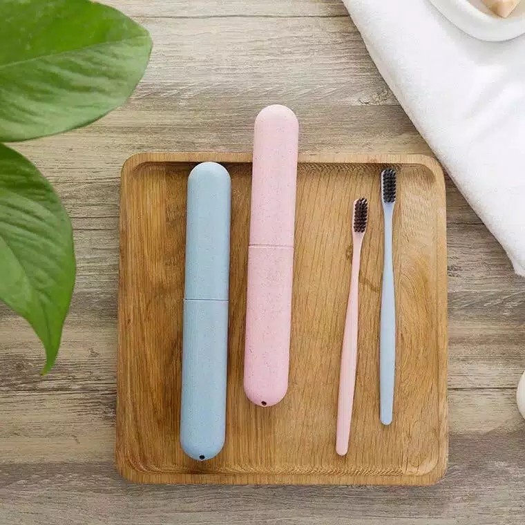 Tempat Sikat Gigi JERAMI Tempat Penyimpanan Sikat Gigi Odol JERAMI Toothbrush Box Sikat Gigi Murah