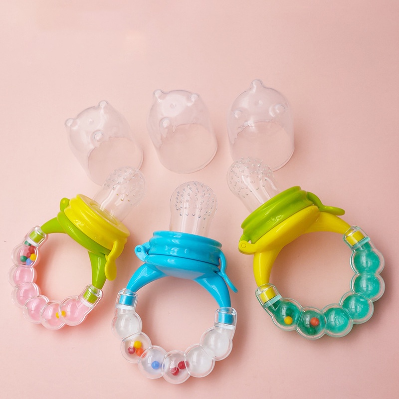 Dot buah bayi/Empeng Dot Buah Anak Bayi Fruit Feeder Rattle Teether Kompeng Pacifier Gigitan Bayi/Empeng bayi L30/38/39