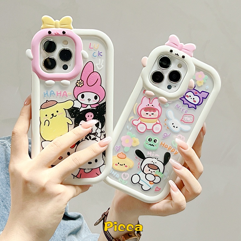 Kartun Graffiti Kuromi Case Samsung A50s A14 A04 A04E A73 A23 A30s A50 A12 A32 A51 A13 A22 A53 A03 A03s A02s A52 A52s A31 A11 A21s A04s A71 M22 M32 A33 Little Monster Lens Cover