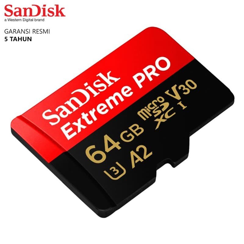 Micro SD Sandisk Extreme Pro - 32 GB / 64 GB / 128 GB