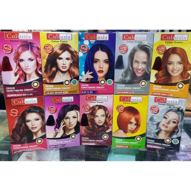 CULTUSIA HAIR COLOR/PEWARNA RAMBUT