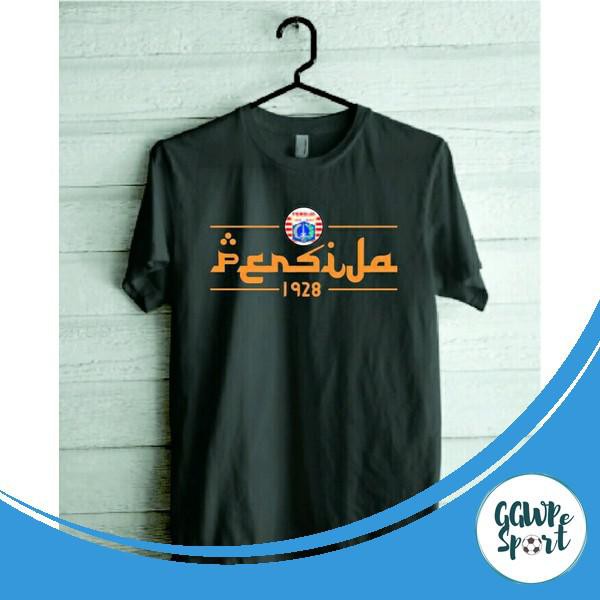 Kaos Distro Premium Persija Jakarta Arab Baju Distro Lengan Pendek Katun Combed 30S Kualitas Terbaik