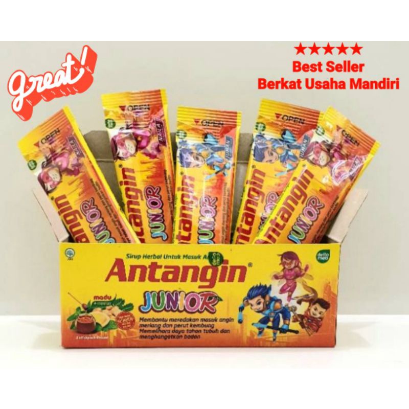 Antangin Junior isi 5 sachet Terlaris termurah &amp; Garansi 100% Ori