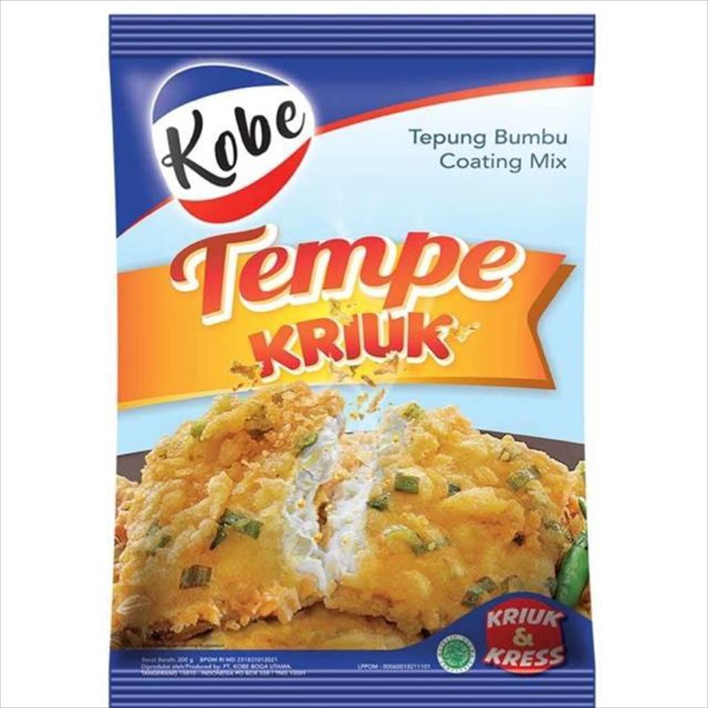 

KOBE Tepung Tempe Kriuk 210gr