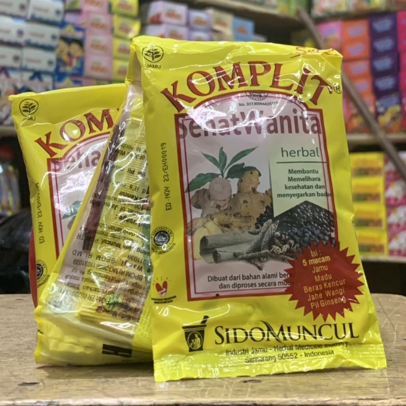

SEHAT WANITA KOMPLIT (3 bungkus)