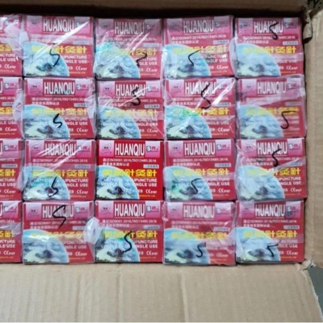 ❈ Jarum Akupuntur HuanQiu / Acupunture Needle / 0.30x25 mm (1 cun) kasar ♥