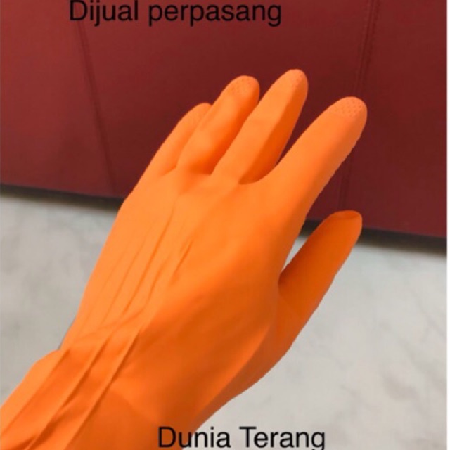 Sarung Tangan Karet Latex / Latex FREDER Size M