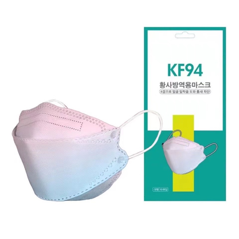 AZ KF94 MAsker 10 PCS Masker Korea 4PLY Masker EVO 4D Premium