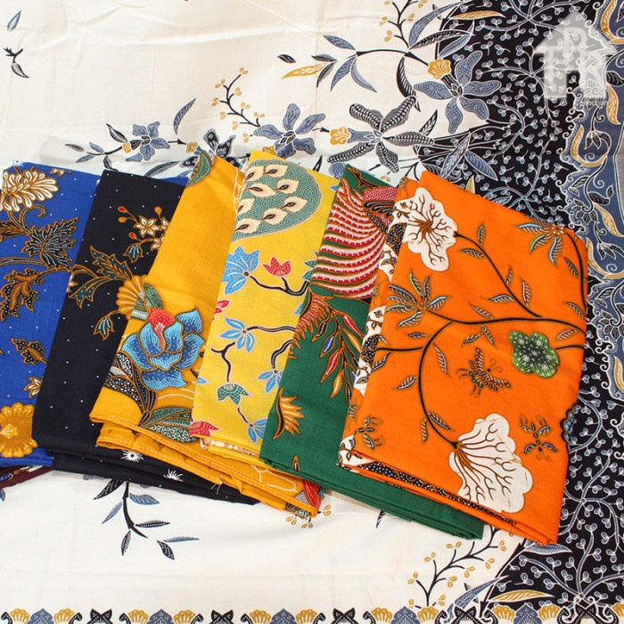 Kain Batik Pekalongan Seri Cibulan 220x115cm. Cap Cent Ori Unggul Jaya