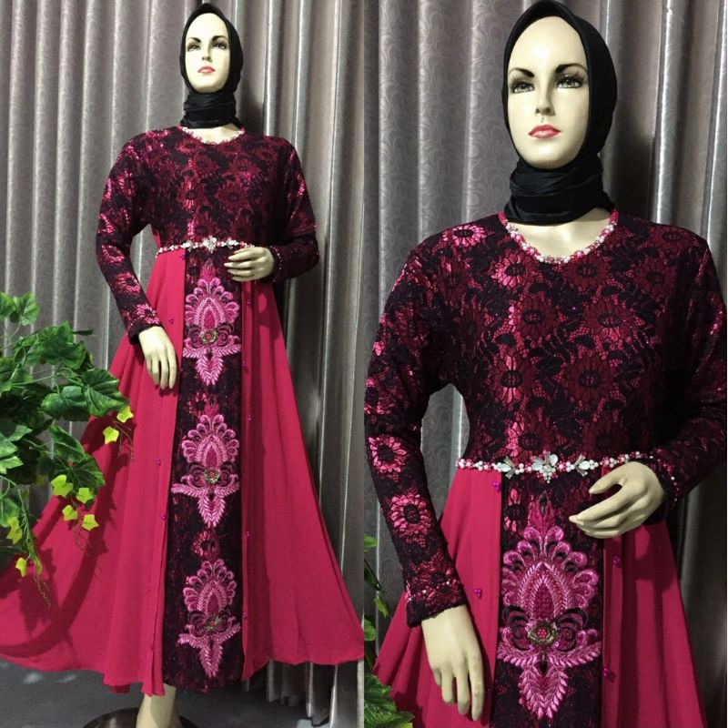 GAMIS PESTA MUSLIMAH