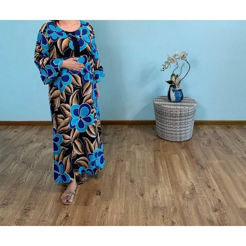 DASTER MUSLIM KENCANA UNGU / DASTER KENCANA UNGU LENGAN PANJANG / DASTER KENCANA UNGU MUSLIMAH