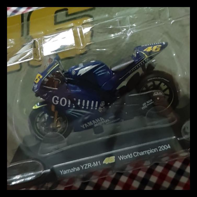 Diecast Miniatur Motogp Leo Models Valentino Rossi 2004 Termurah Bermutu