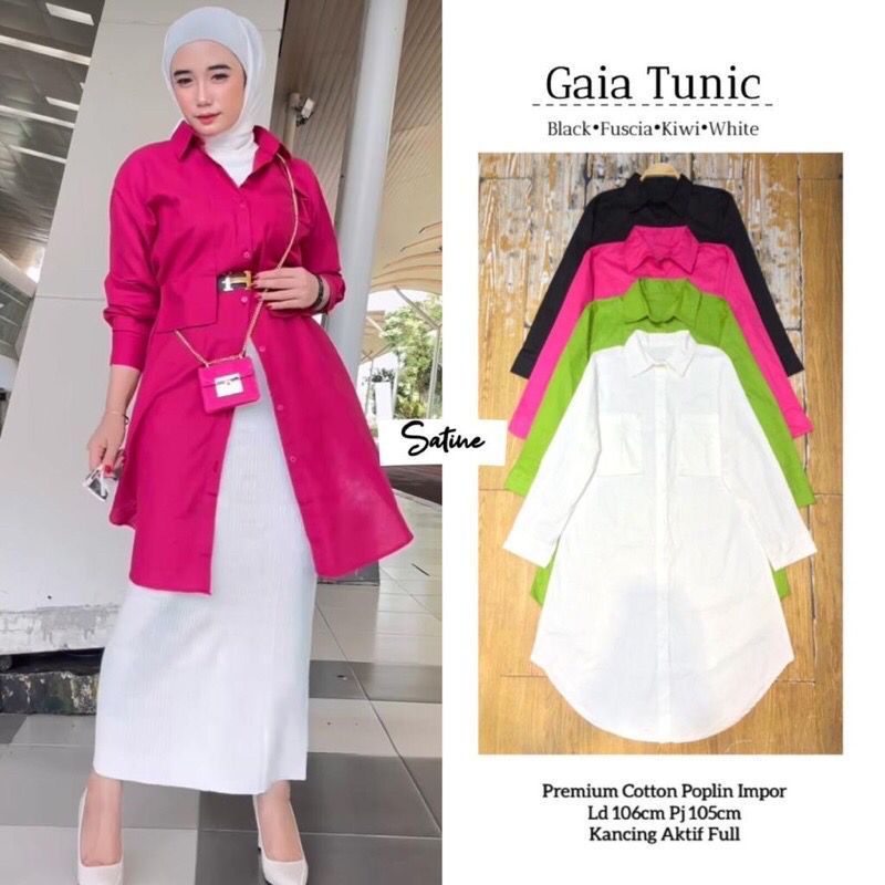 ATASAN/TUNIK/Blouse wanita/atasan wanita/fashion muslim/baju wanita/fashion wanita/blouse/ Gaia Tunik