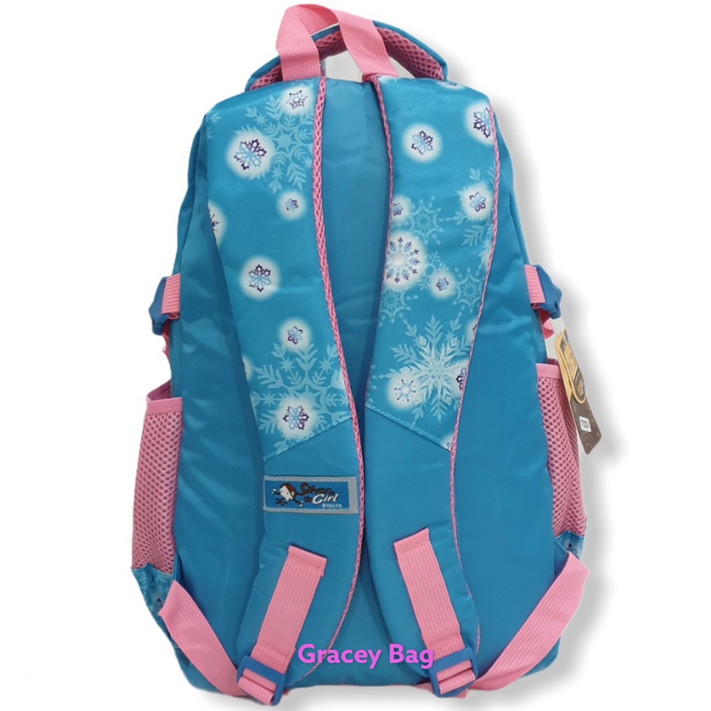 GB-77920S Tas Ransel Anak Perempuan Silvergirl Motif Snowflakes