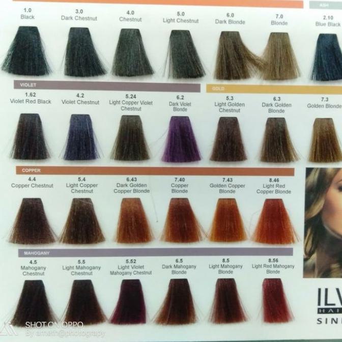 HAIR COLOR ILVASTO 100MI/KEMASAN BARU/ ILVASTO PEWARNA RAMBUT