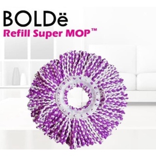 Refill Bolde Super Mop Kain Microfiber Isi Ulang Spin Mop - PER 1 PCS