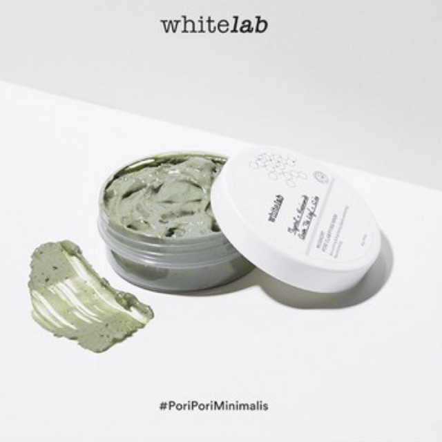 LOVAYAKU - whitelab mugwort pore clarifying mask, masker mugwort BPOM 100% , MUGWORT MASK WHITELAB