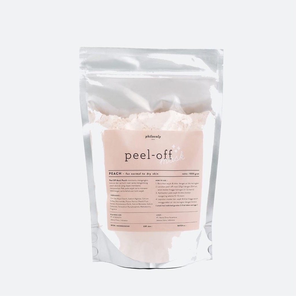 BPOM- PHILOCALY SKIN PEEL OFF MASK 1KG (PARTNER RESMI)