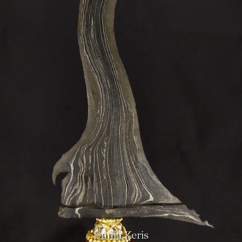 Keris Carita Gandu Pamor Singkir Istimewa