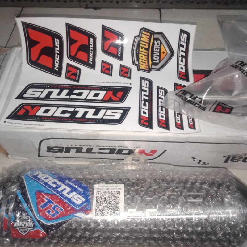 Knalpot Norifumi Noctus T5 CRF 150L Original Norifumi Stainless Steel