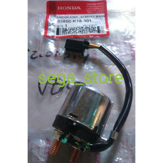 Bendik swicth stater honda verza ori original AHM 35850-K18-901