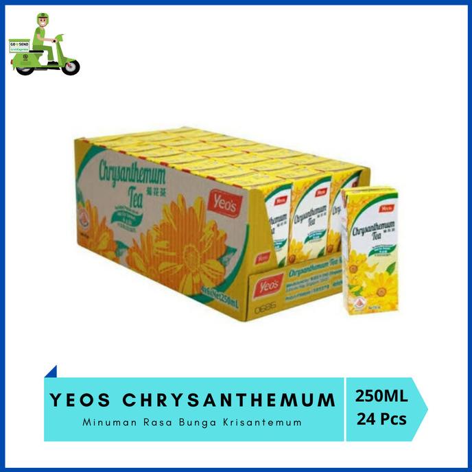 

Yeos chrysanthemum | Yeos Bunga krisantemum kemasan Kotak isi 24x250ml