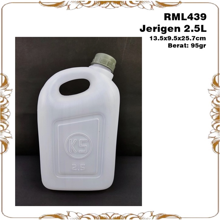 Jerigen/Container/Botol Cairan 2.5L