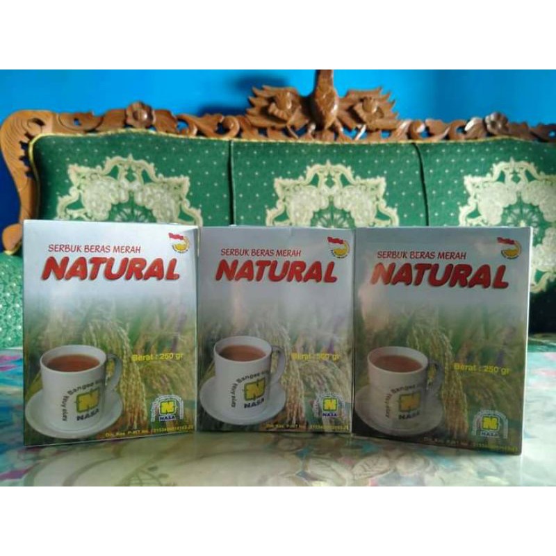 

SERBUK BERAS MERAH NATURAL MURNI TANPA PENGAWET