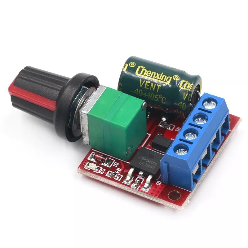 Mini PWM Motor Controller 4.5 Volt - 35 Volt 5 Ampere