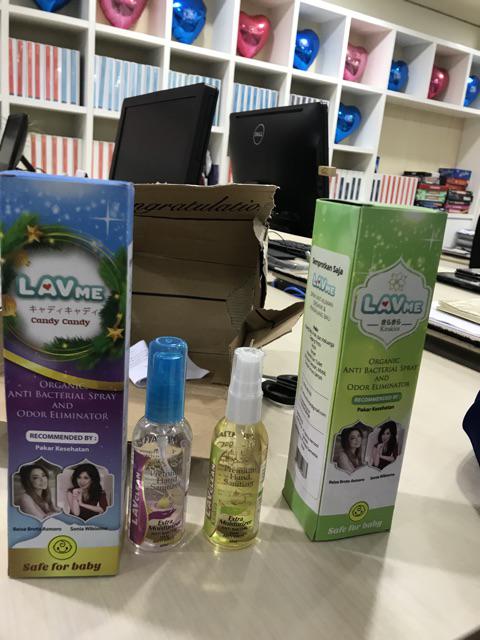 Lavme Anti Virus Bacterial & Odor Eliminator (pengiriman Khusus Pulau Jawa)