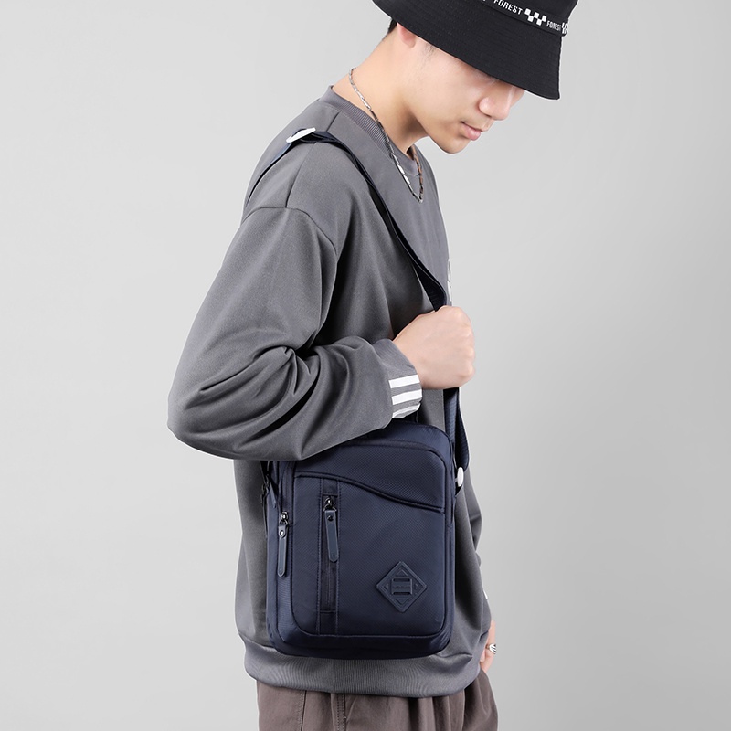 HAOSHUAI 6113 Tas Selempang Pria Sling Bag Pria Waterproof WATCHKITE WKOS