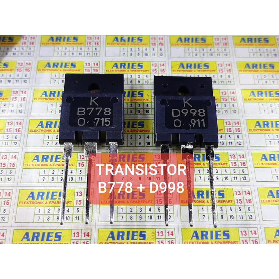 TRANSISTOR B778 DAN D998 1SET