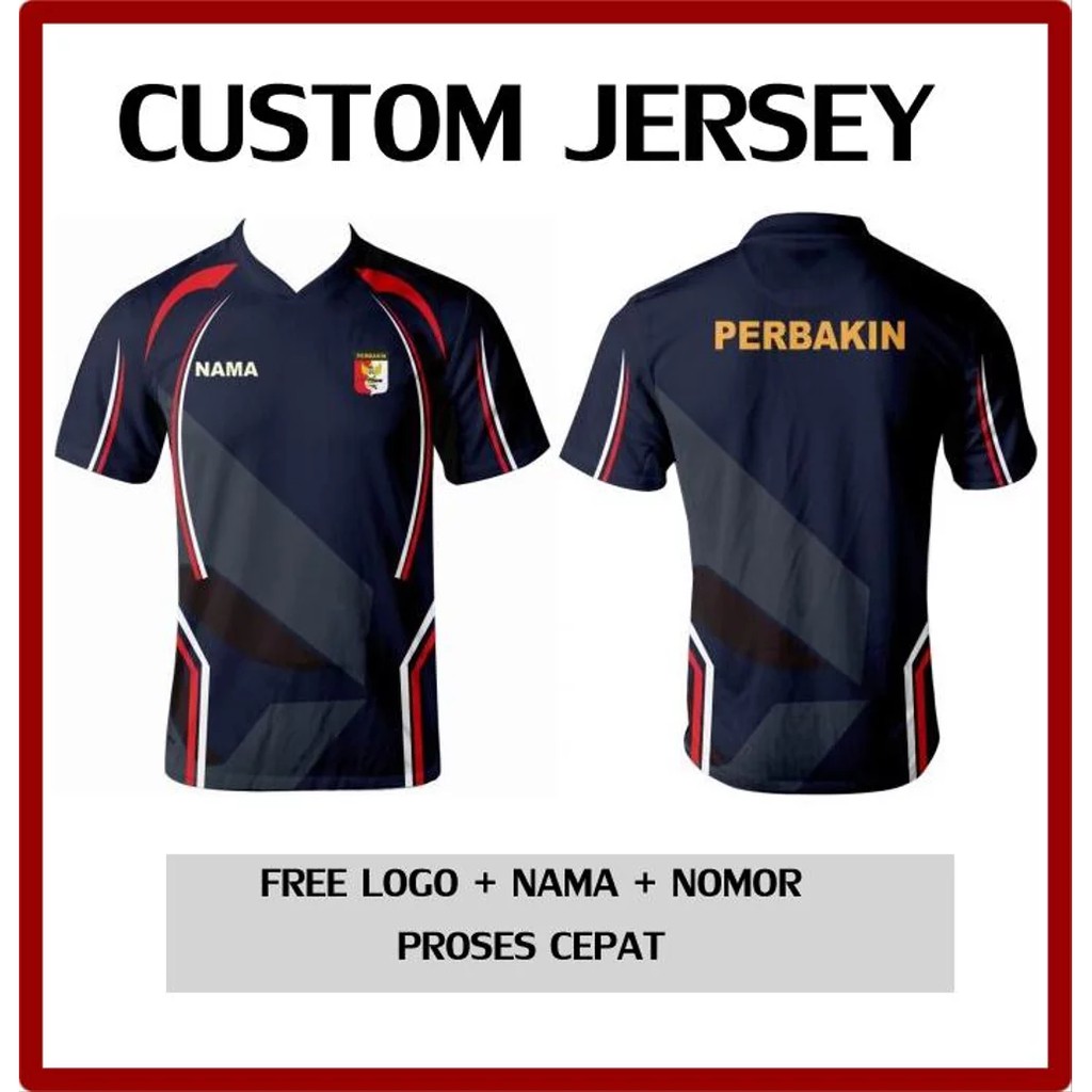 Baju Kaos Jersey Perbakin 565 Printing Custom