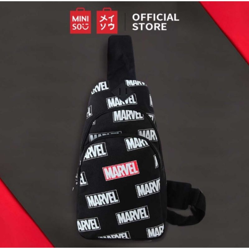 Jual Miniso Marvel Sling Bag Unisex Termurah Shopee Indonesia