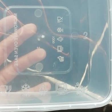 ❋ KOTAK MAKAN 1000ML THINWALL AECO ISI 25PCS ➫