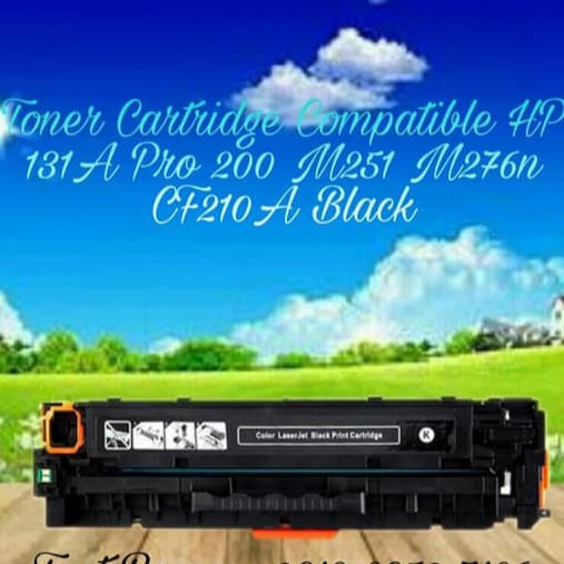 Toner Cartridge Compatible 131A LaserJet Pro 200 M251 M251n M251nw M276 M276nw M276n CF210 210 CF210A CF211A CF212A CF213A