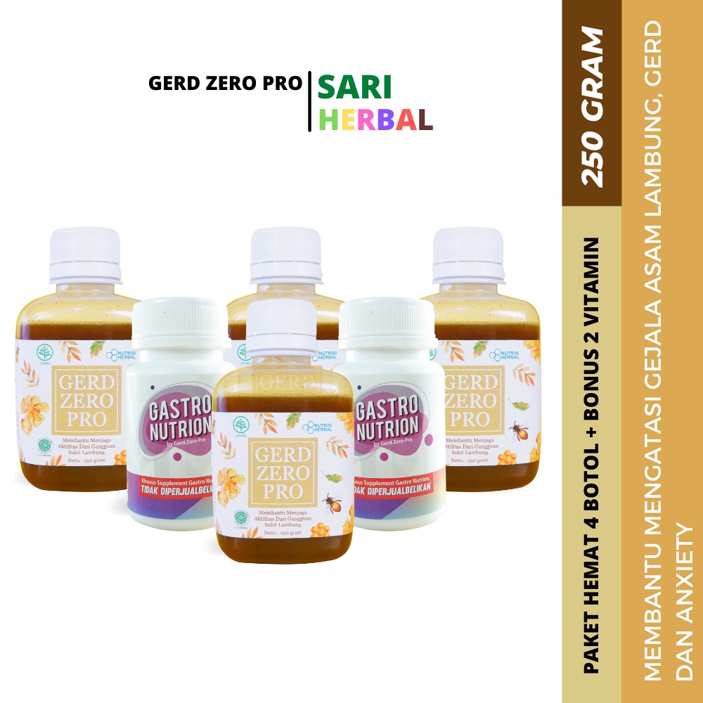 GERD ZERO PRO Obat Herbal Asam Lambung{BAYAR DI TEMPAT}-