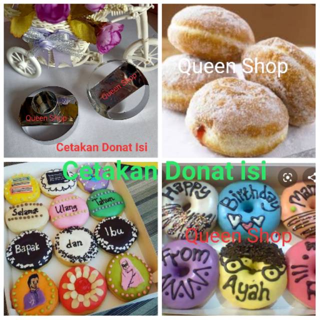 Cetakan Donat ISI Bulat/Bomboloni